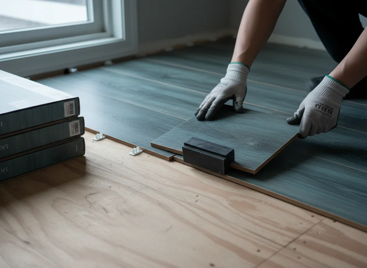 Luxury Vinyl Plank Installation company in Fiatt, IL